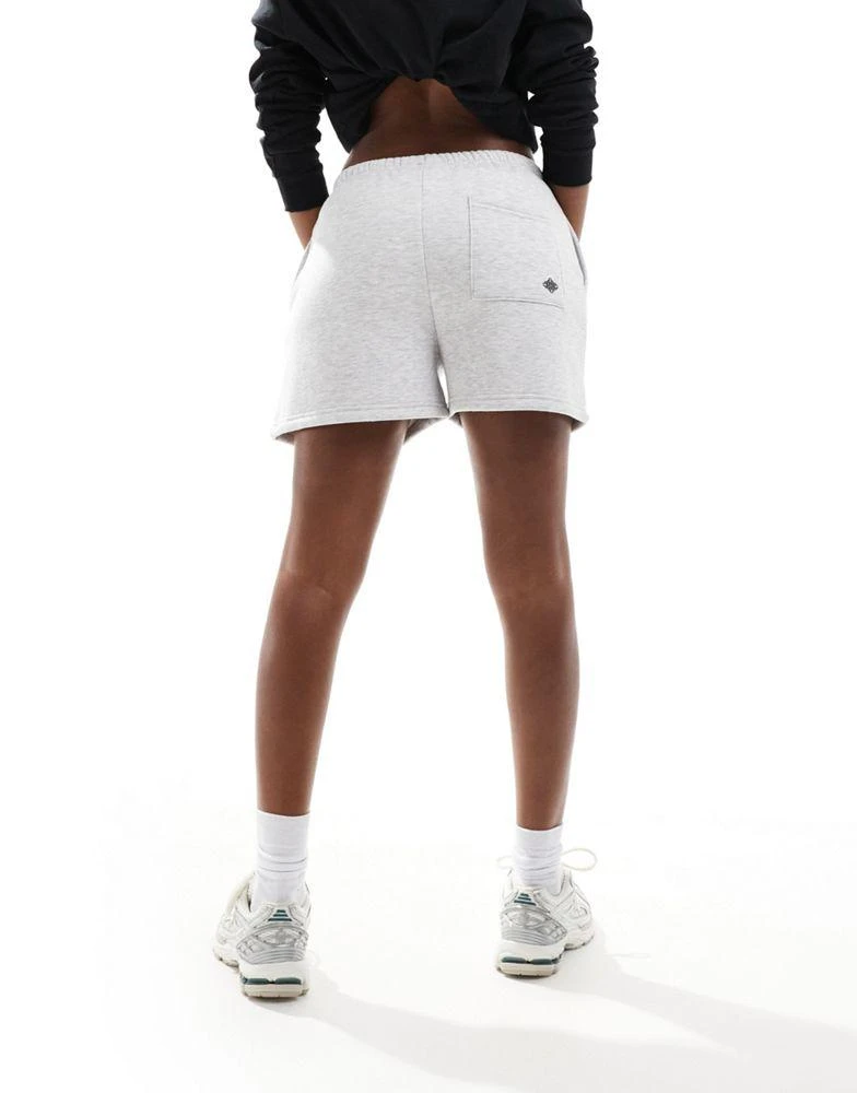 The Couture Club The Couture Club CTRE varsity shorts in grey marl 2