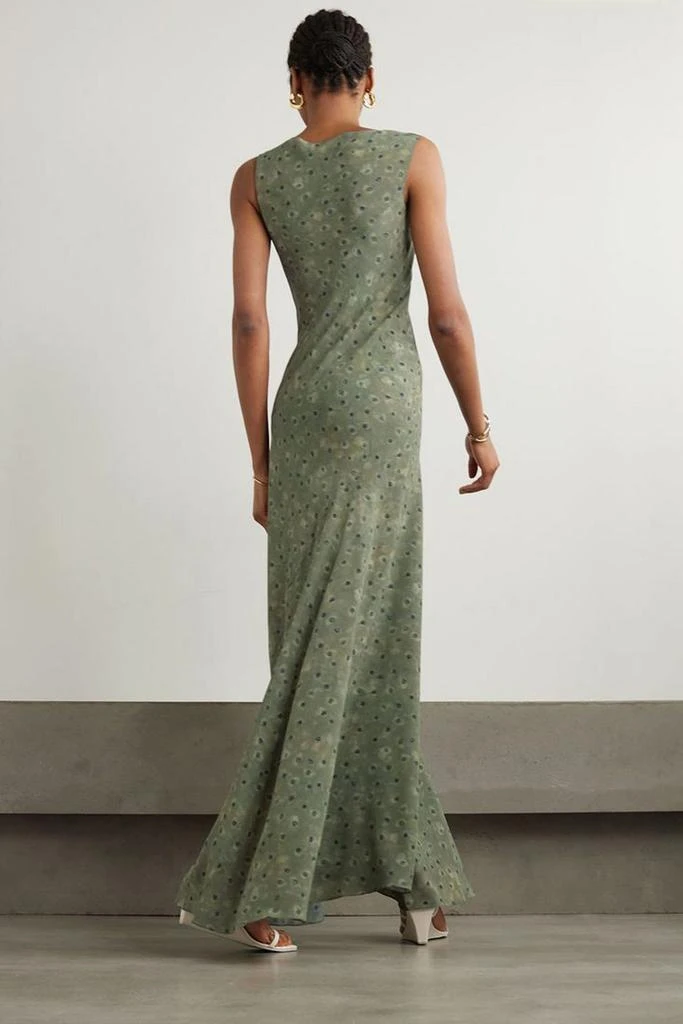 CORTANA Irina printed silk-georgette maxi dress 3