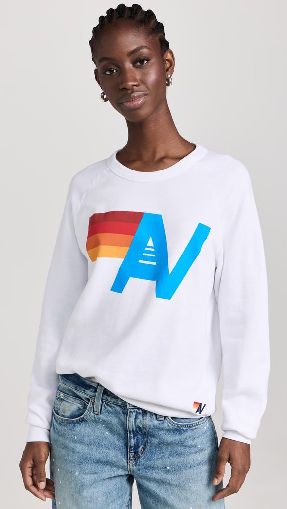 Aviator Nation Logo Crew Sweatshirt