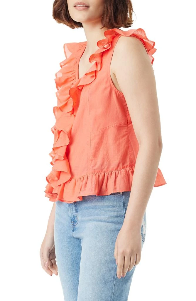 Sam Edelman Adelia Ruffle Sleeveless Top 3