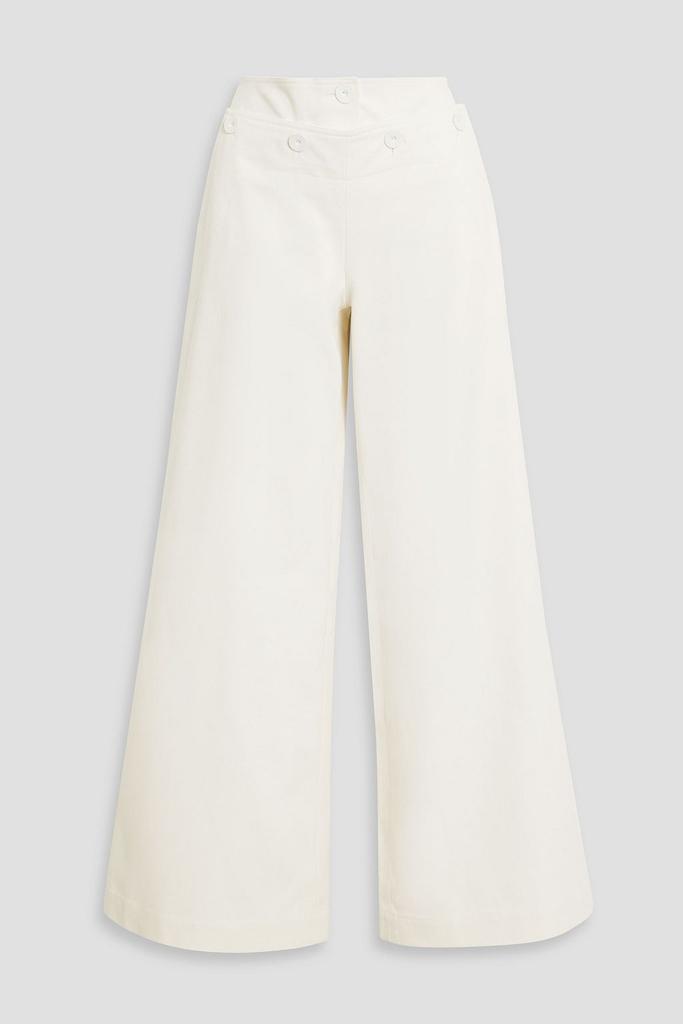 【関税込み】MM by Max Mara ブラウン Epopea ラウンジパンツ ☆MaxMara☆直営店買付☆お洒落Linen Wide Pants/RAUCHE (Max
