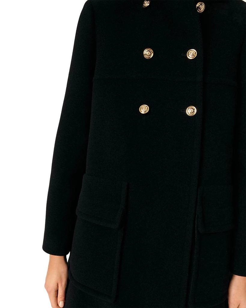 Maje Wool Blend Coat 6