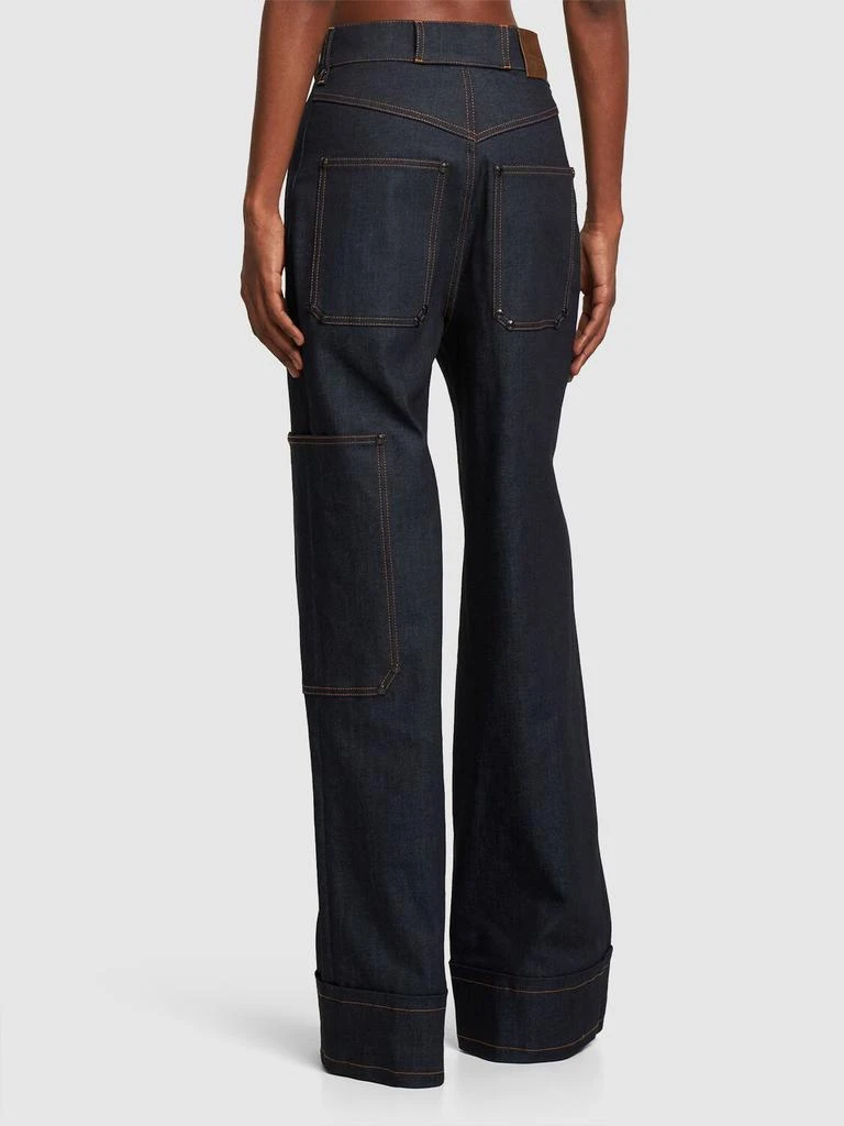 TOM FORD Denim High Waist Wide Jeans 2