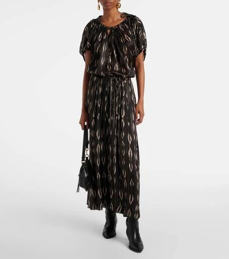 Isabel Marant Sonae printed silk-blend top 2