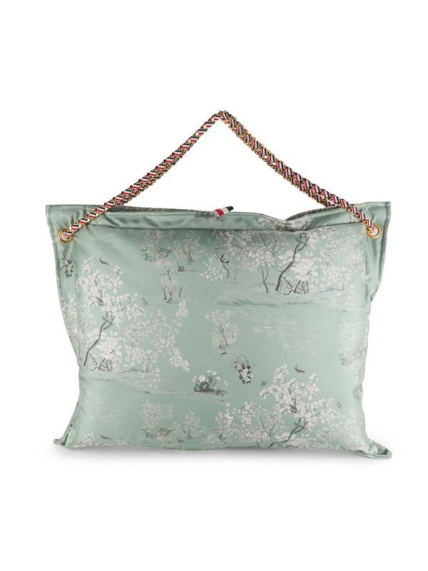 Thom Browne Floral Silk Top Handle Bag 1