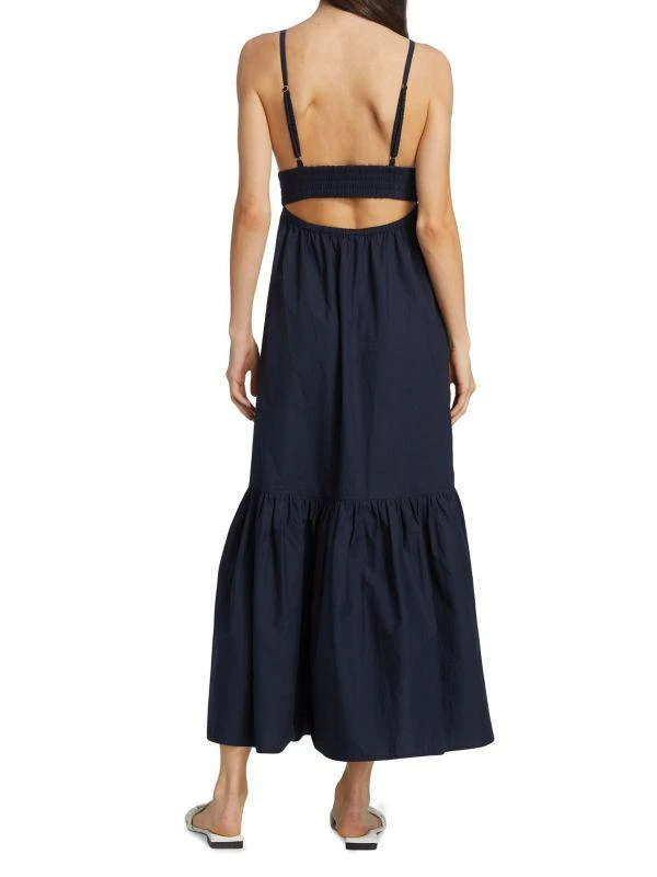 A.L.C. Rhodes V-Neck Tiered Maxi Dress 2