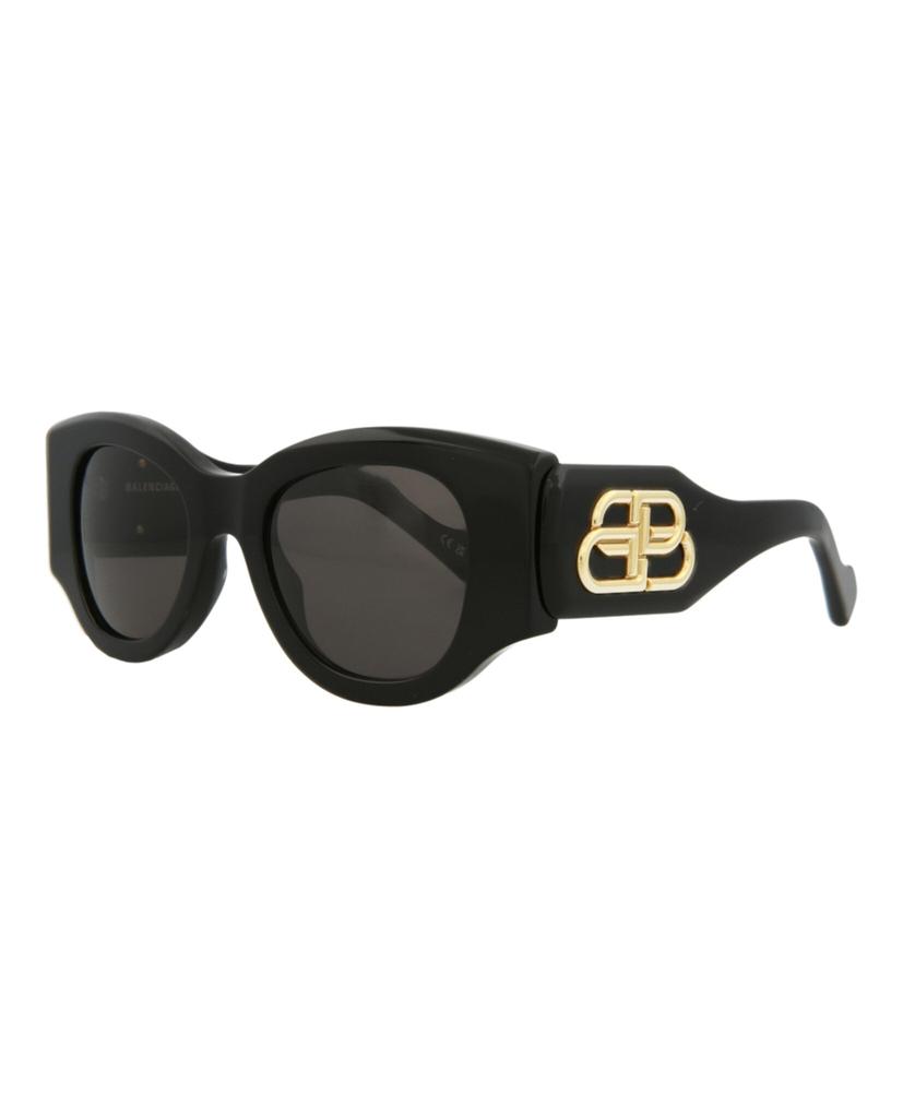 Balenciaga Round-Frame Acetate Sunglasses