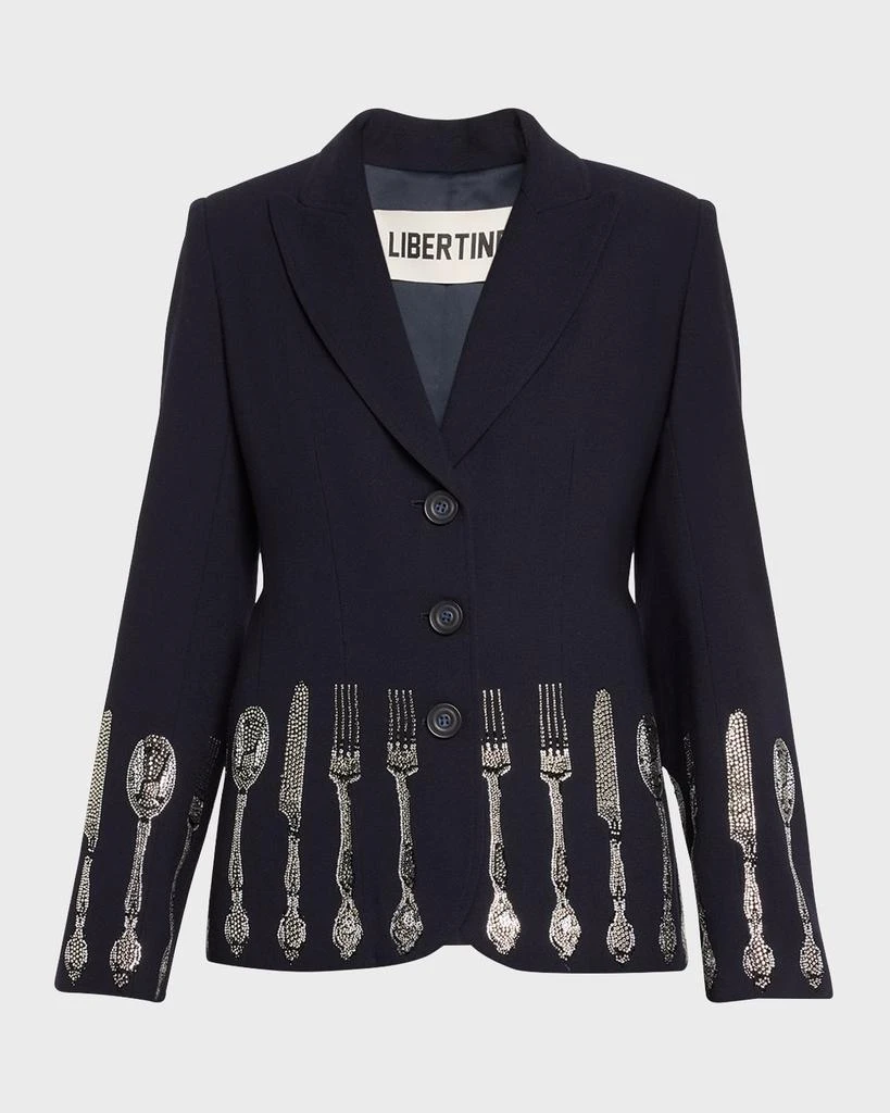 Libertine Michelin Star Riding Jacket with Crystal Details 1