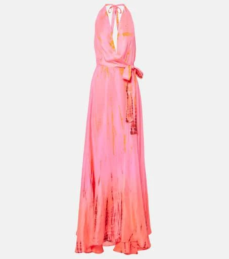 ANNA KOSTUROVA Silk maxi dress 1