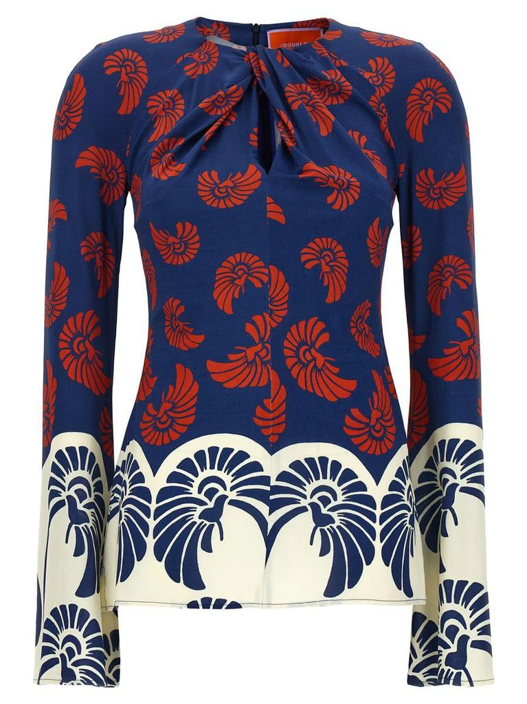 LA DOUBLE J La DoubleJ 'Superflare' Blouse 1