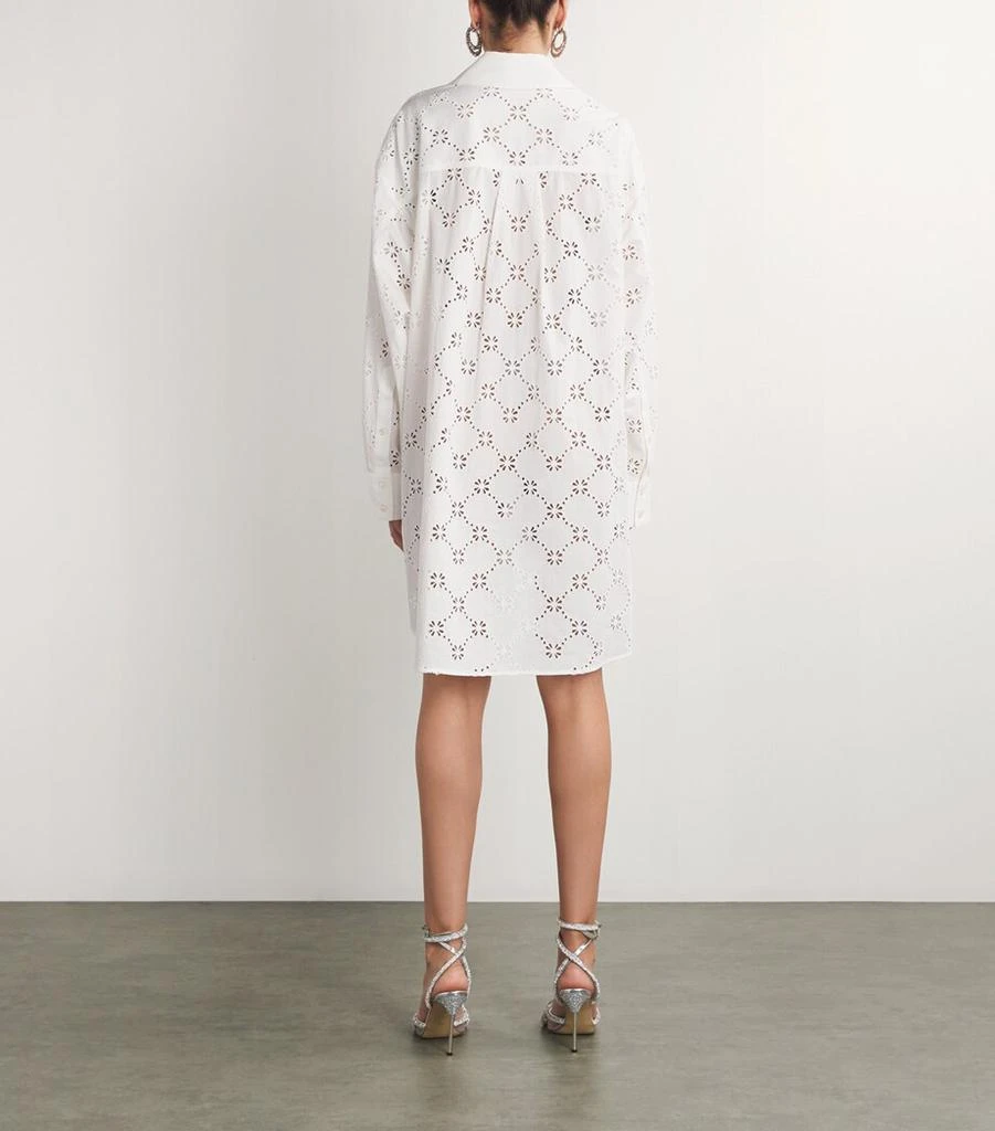 AREA Broderie Anglaise Mini Dress 3
