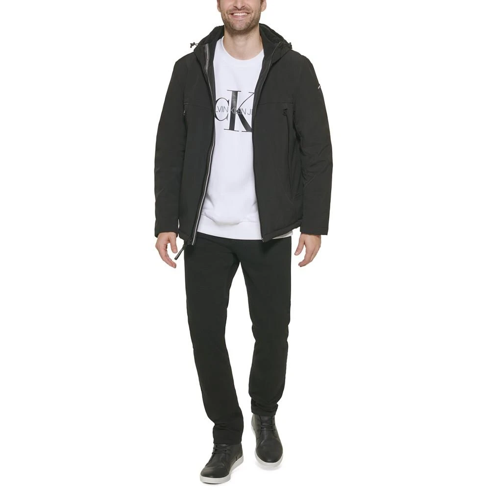 Calvin Klein Men's Sherpa Lined Infinite Stretch Soft Shell Jacket 6
