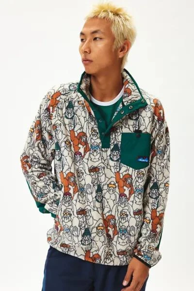 KAVU KAVU Tennaway Mock Neck Fleece Pullover Sweatshirt 2