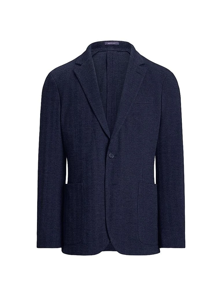 Ralph Lauren Hadley Hand-Tailored Herringbone Jacket 1