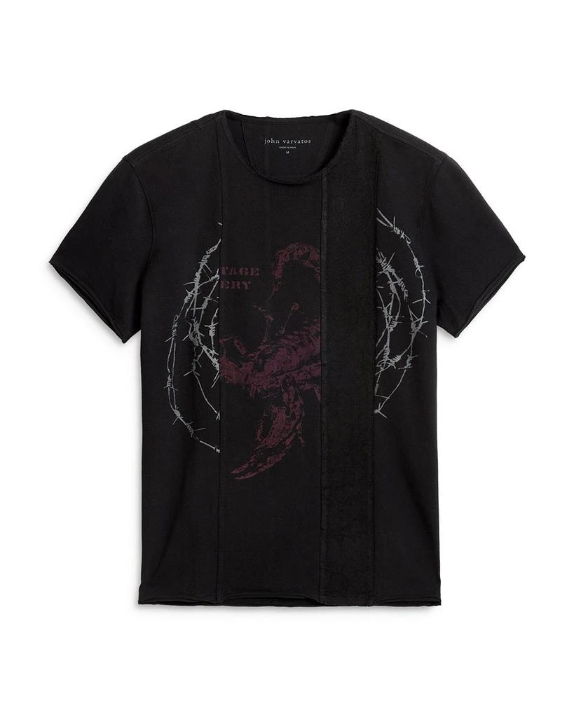 John Varvatos Raw Edge Graphic Tee 6