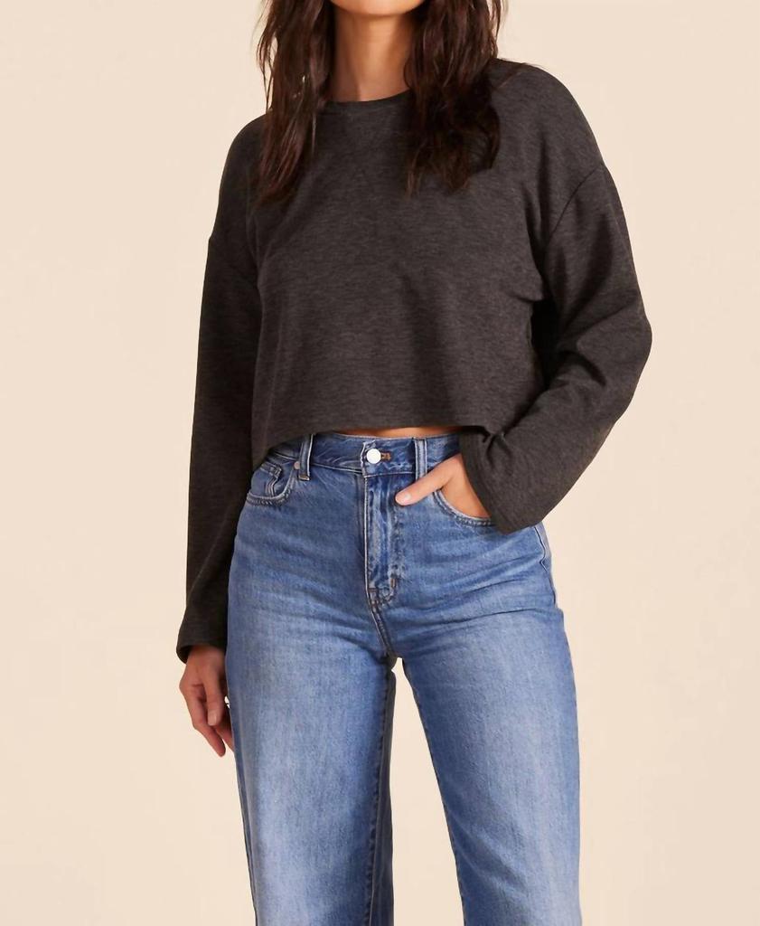 Bobi Bobi - Everyday Drop Shoulder Pullover Top
