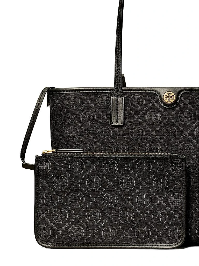 Tory Burch Small T Monogram Zip Tote Bag 5