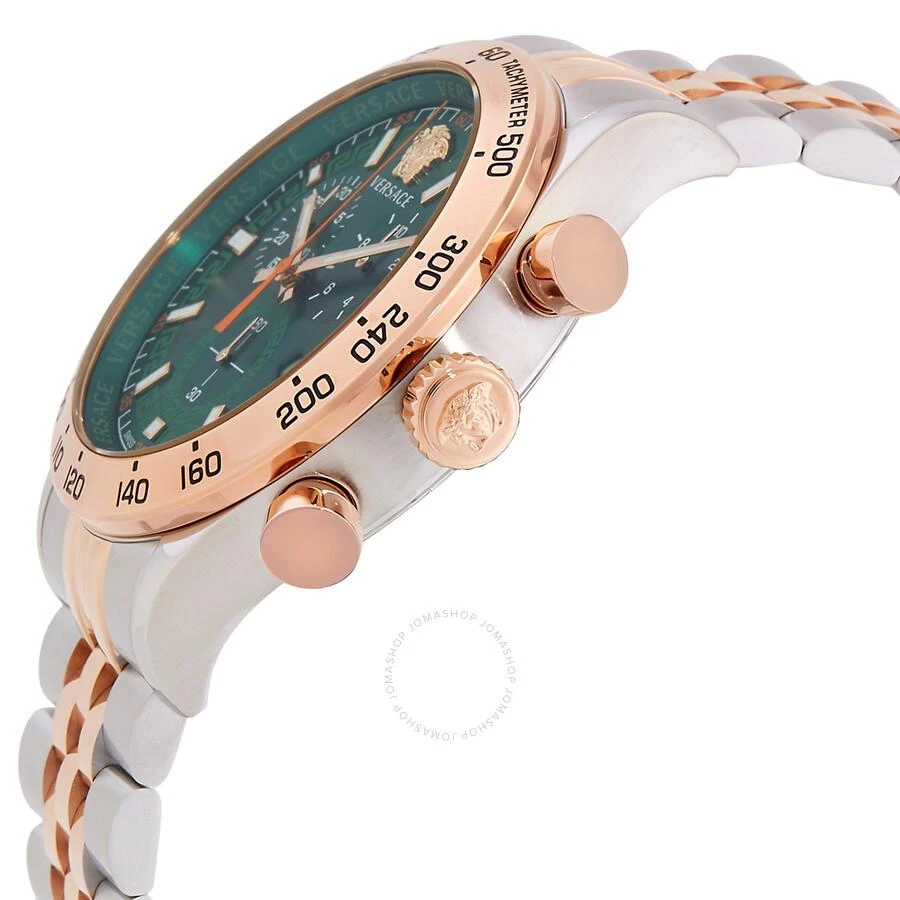 Versace Hellenyium Chronograph Quartz Green Dial Men's Watch VE2U00924 2