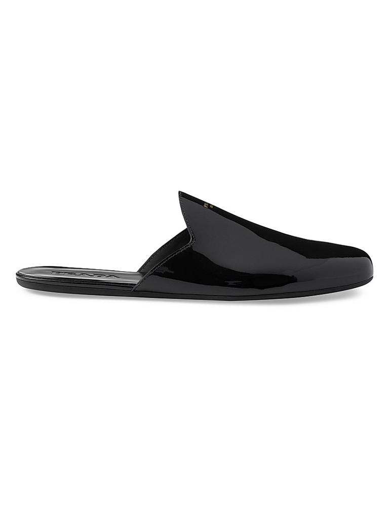 Prada Prada Logo-Plaque Slippers - Sandals - Free Shipping