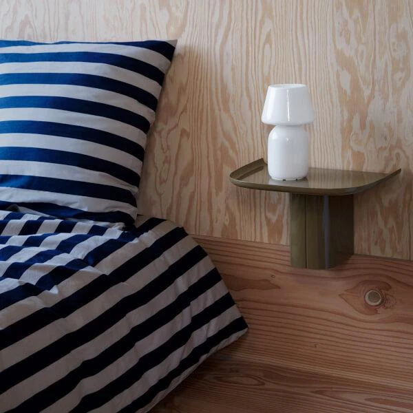 The Hut HAY Été Duvet Cover - Midnight Blue & Grey 3