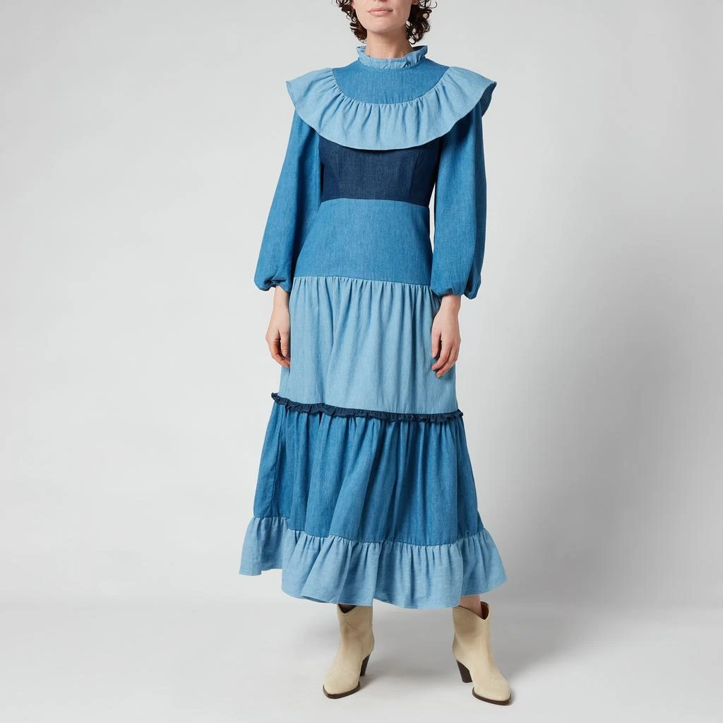Shop Women's Sara Denim Dress - Denim Mix on Sale at BeyondStyle  Get 80%  Off Women's Sara Denim Dress - Denim Mix with Limited-Time Flash Deals,  Exclusive Discounts, and Special Offers.