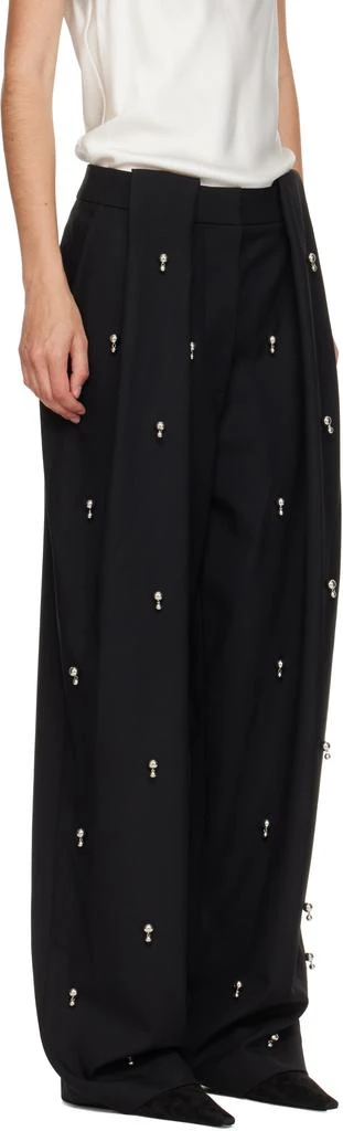 Stella McCartney Black Sphere Embroidered Balloon Trousers 2