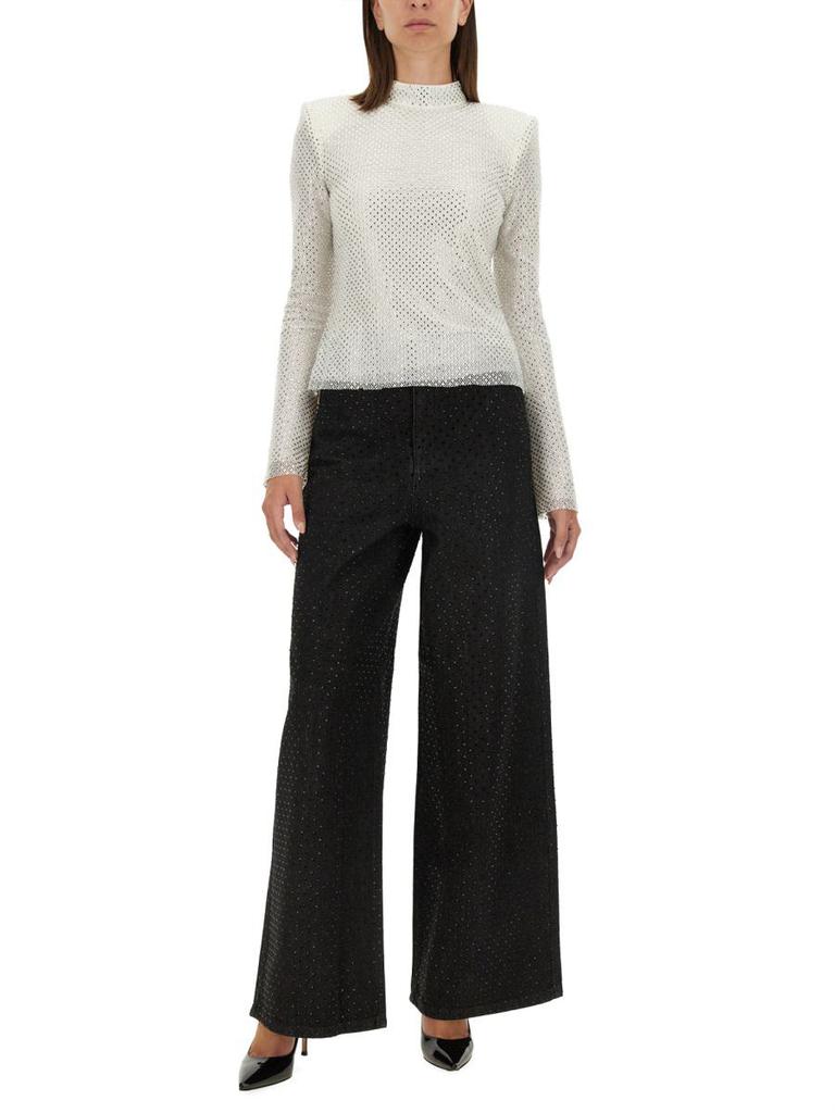 Self Portrait Self-Portrait Rhinestone Jeans