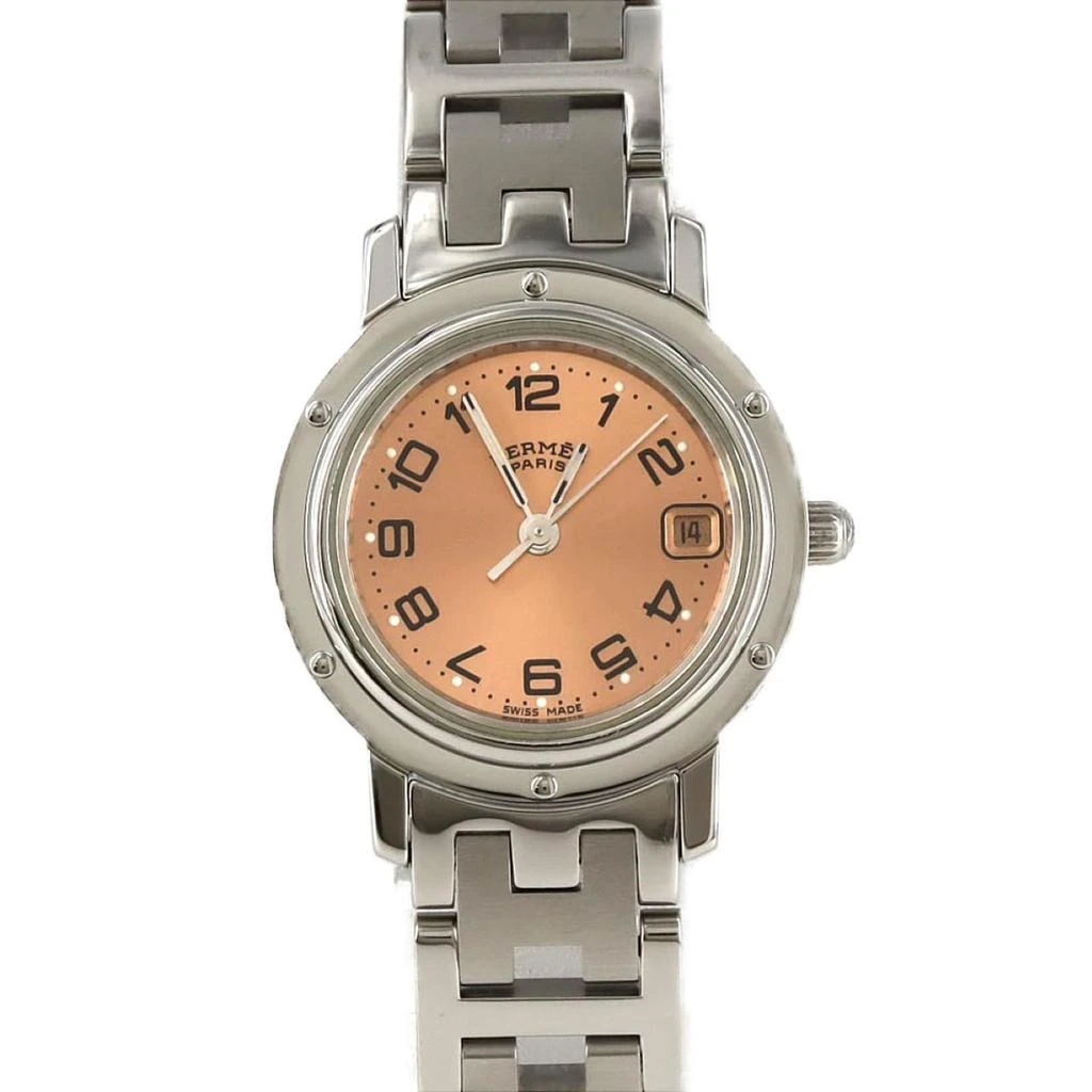 Hermes Stainless Steel Wristwatch (Pre-Owned)