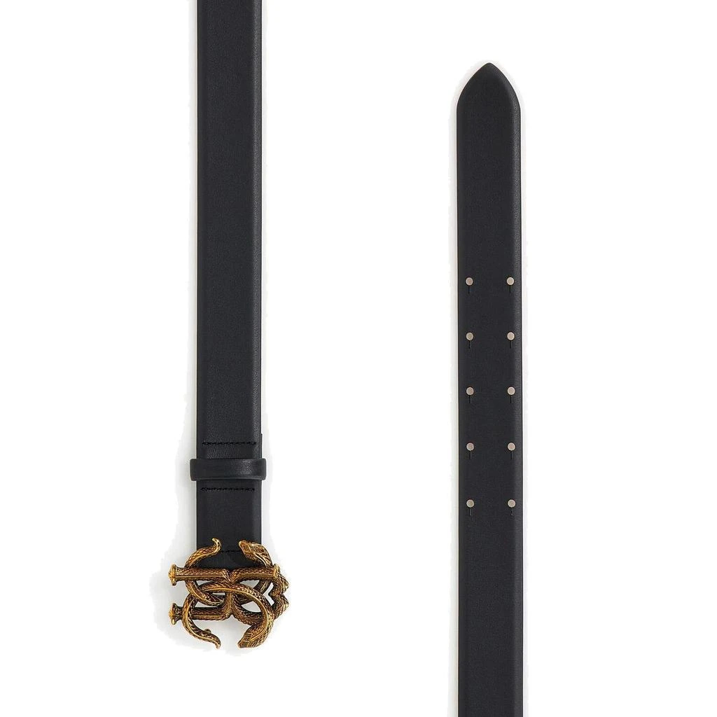 Roberto Cavalli Roberto Cavalli Mirror Snake Buckle Fastened Belt 2