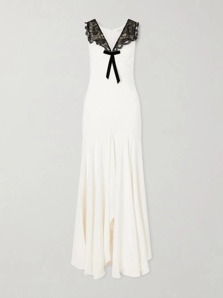shoshanna lace sierra dress Shoshanna Sora Dress in Optic main image 1