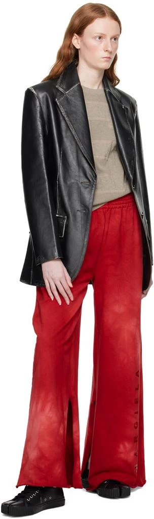 MAISON MARGIELA Black Tabi Sneakers 5