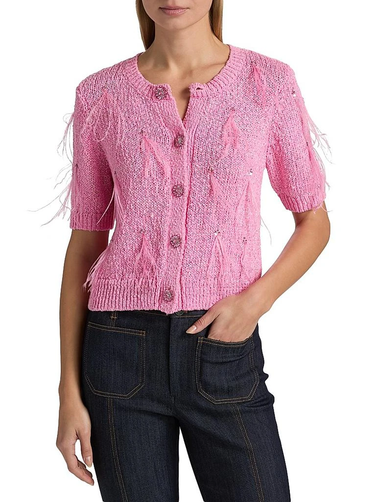 Cinq à Sept Coralie Cotton-Blend Cardigan 3