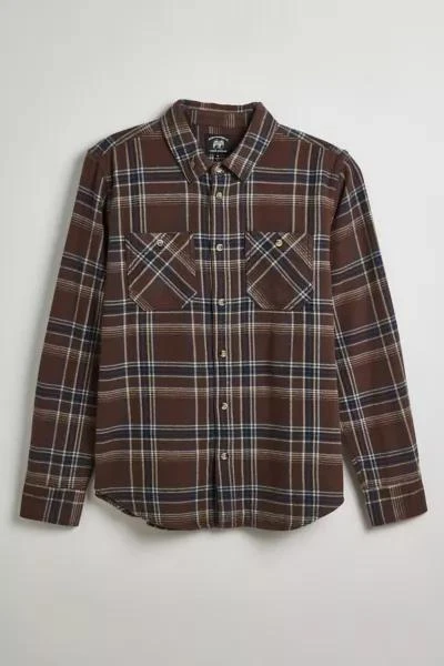 Loser Machine Loser Machine X MOONEYES Charlie Plaid Long Sleeve Button-Down Work Shirt 2