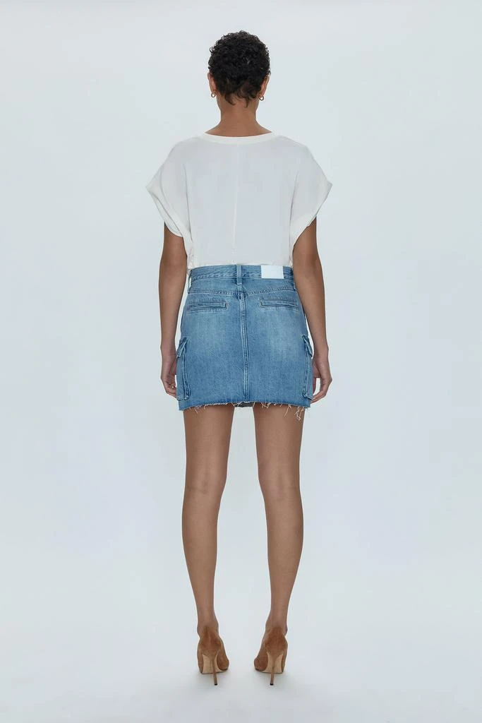 Pistola Denim Rhea Mid Rise Mini Skirt - Heat 6