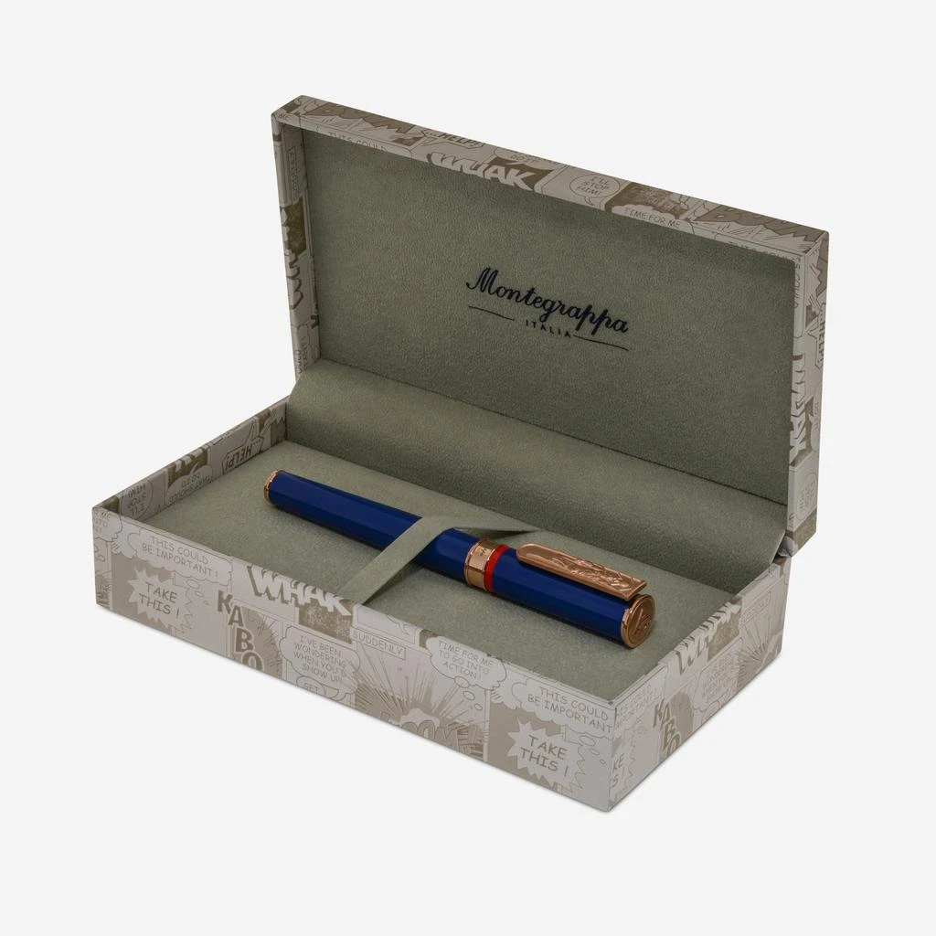 Montegrappa Montegrappa DC Comics Heroes and Villains Superman Fountain Pen (F) ISDCS2YB 4