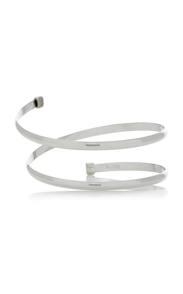 BEN-AMUN Ben-Amun - Exclusive Slim Silver-Tone Arm Cuff - Silver - OS - Moda Operandi - Gifts For Her 1