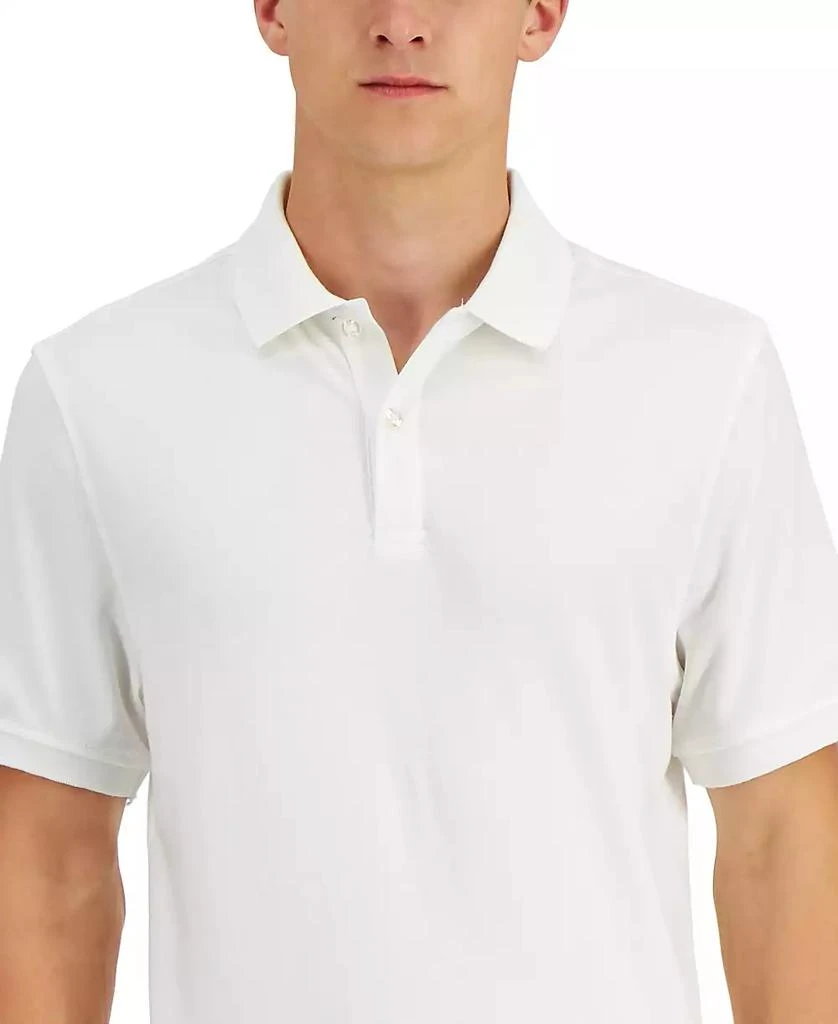 Club Room Men's Soft Touch Interlock Polo, Created for Macy's 3
