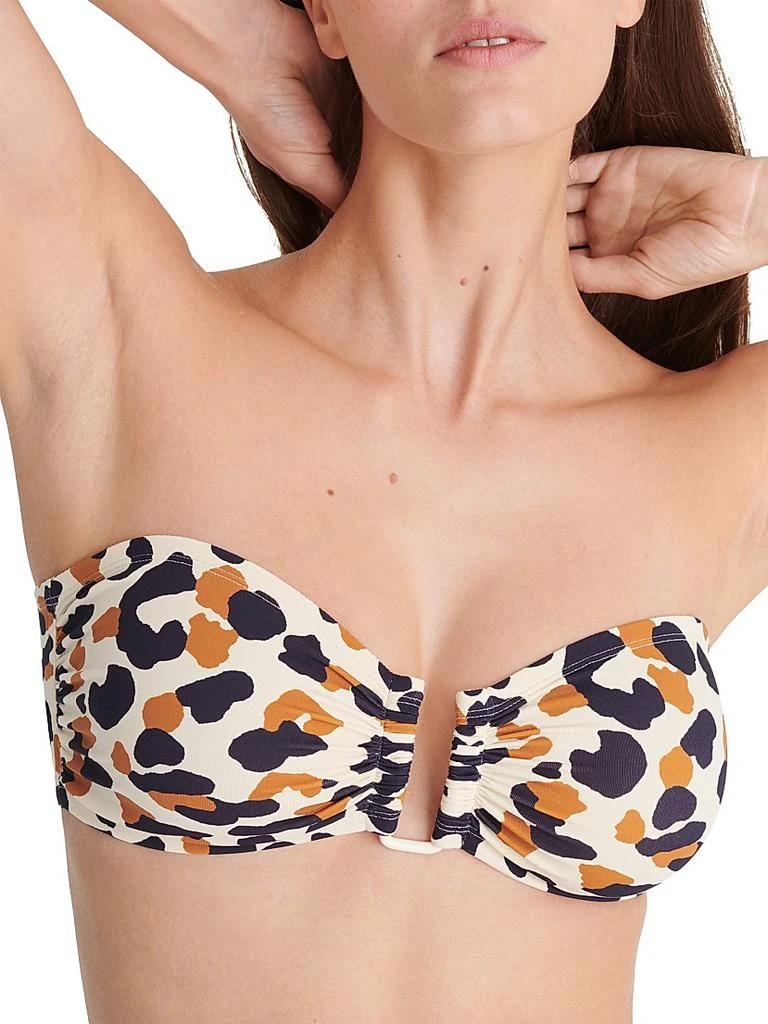 ERES Perle Printed Sweetheart Bikini Top 5