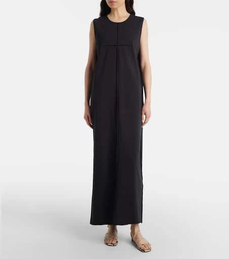 Khaite Loop snake-effect leather sandals 3