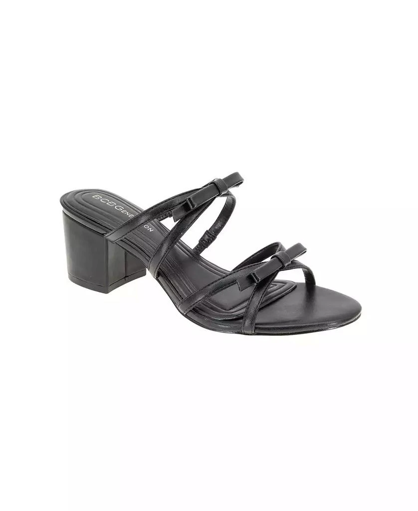 BCBG Women's Sarina Block Heel Sandals 1