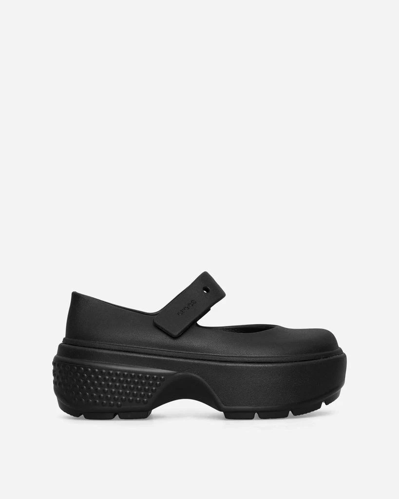 Crocs Women's Stomp Mary Jane Clogs Black 1