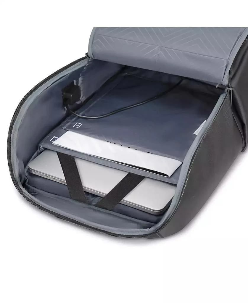 CHAMPS Onyx Collection - Tech Backpack with USB Port 7