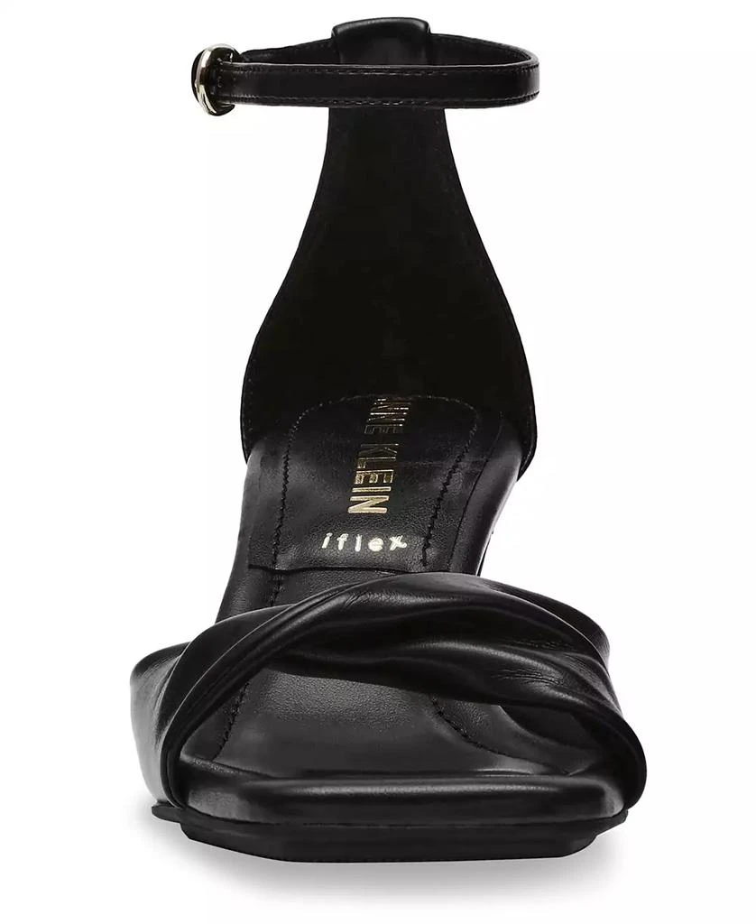 Anne Klein Women's Jessie Ankle Strap Two Piece Dress Sandals 6
