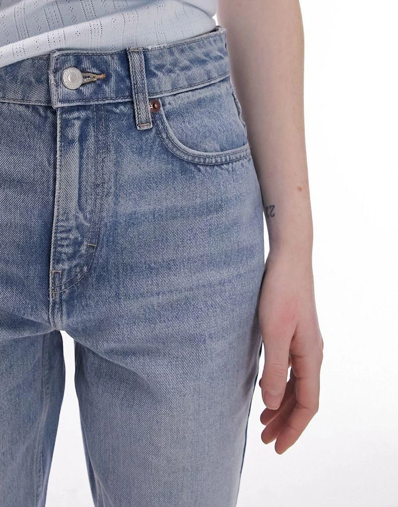 Topshop Topshop Original Mom high rise jean in bleach 3