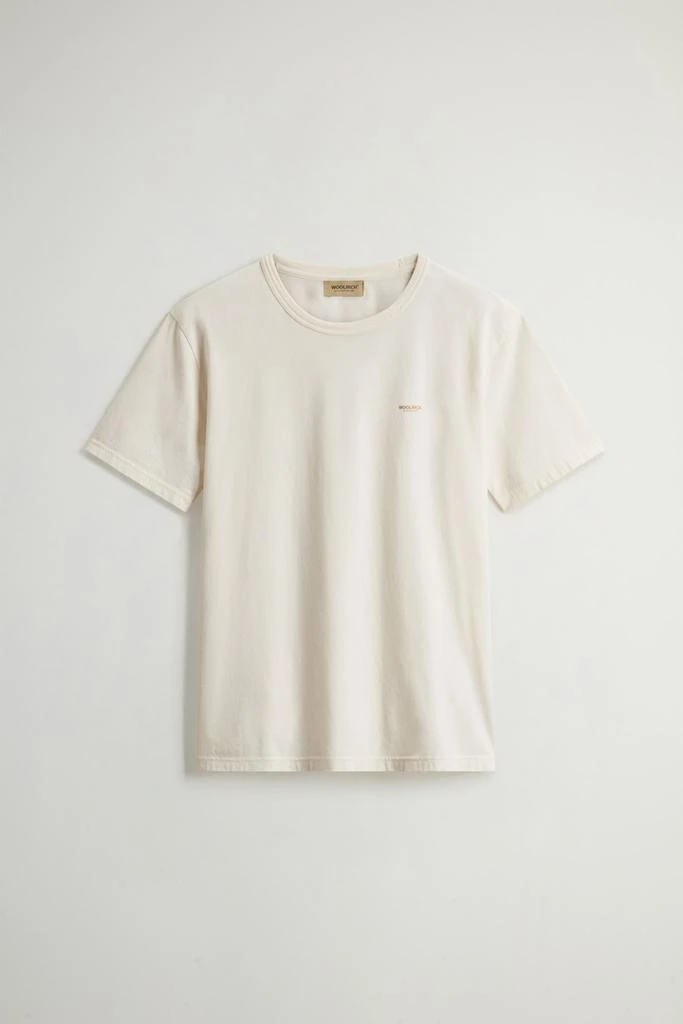 Woolrich T-shirt in Pure Cotton - Men - Blue 5