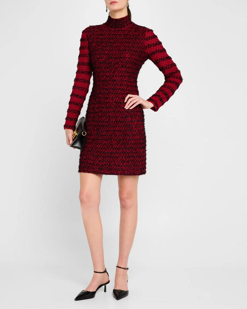 Misook Two-Toned Eyelash Knit Mini Dress 2