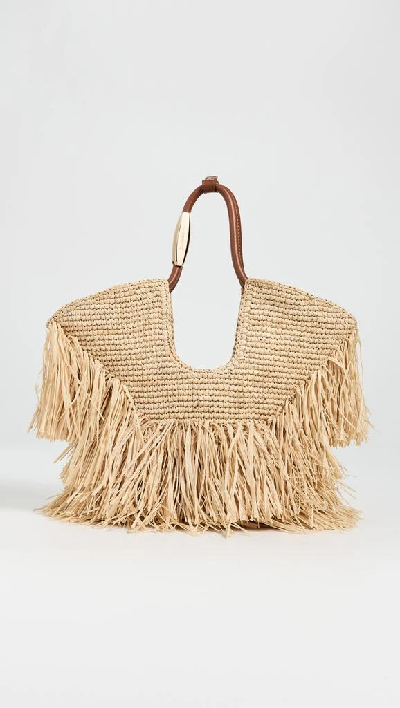 Zimmermann Goldentime Small Fringe Tote 1