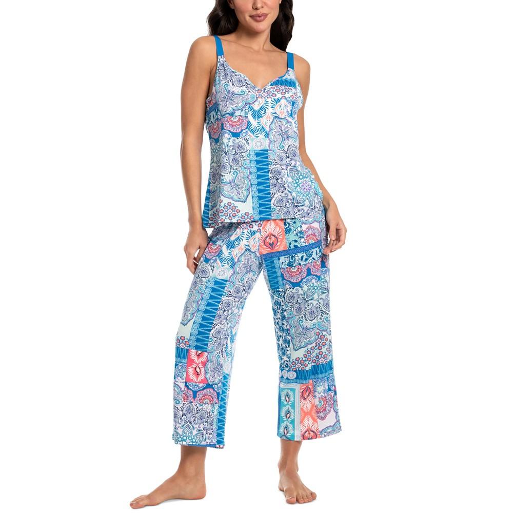 Linea Donatella Women's 2-Pc. Cropped Pajamas Set