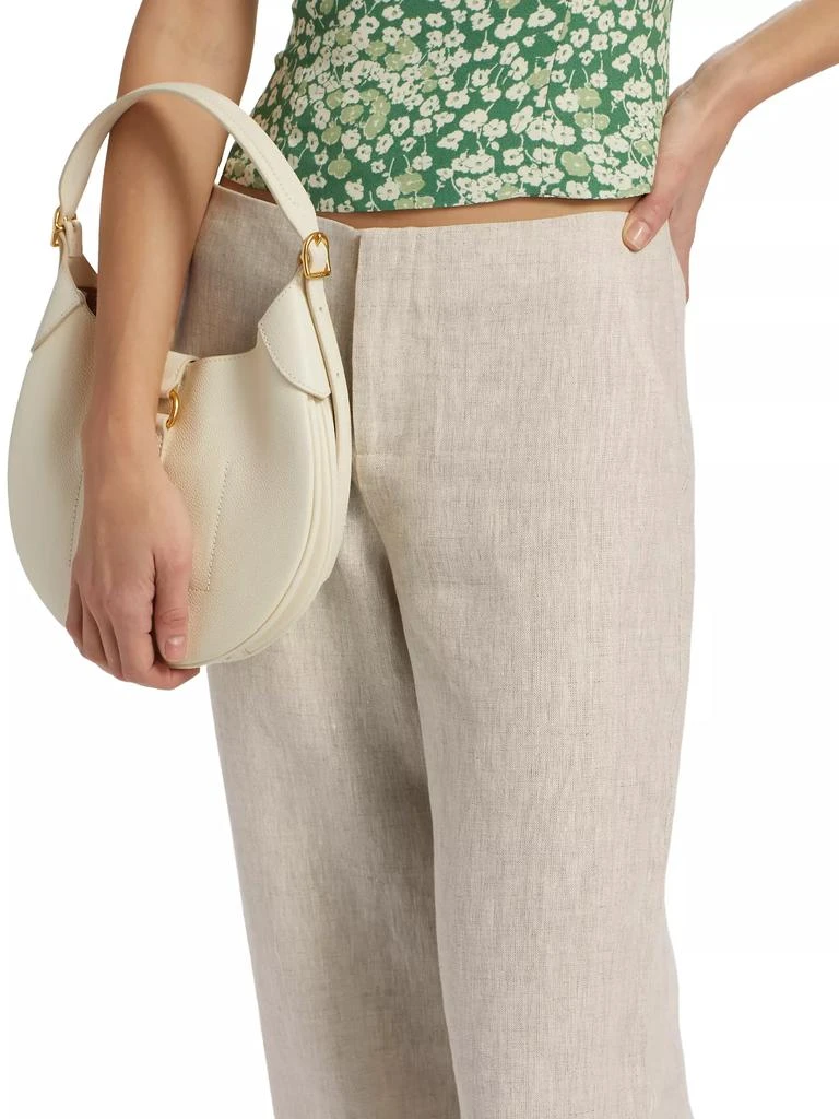 Reformation Vida Low-Rise Wide-Leg Linen Pants 6