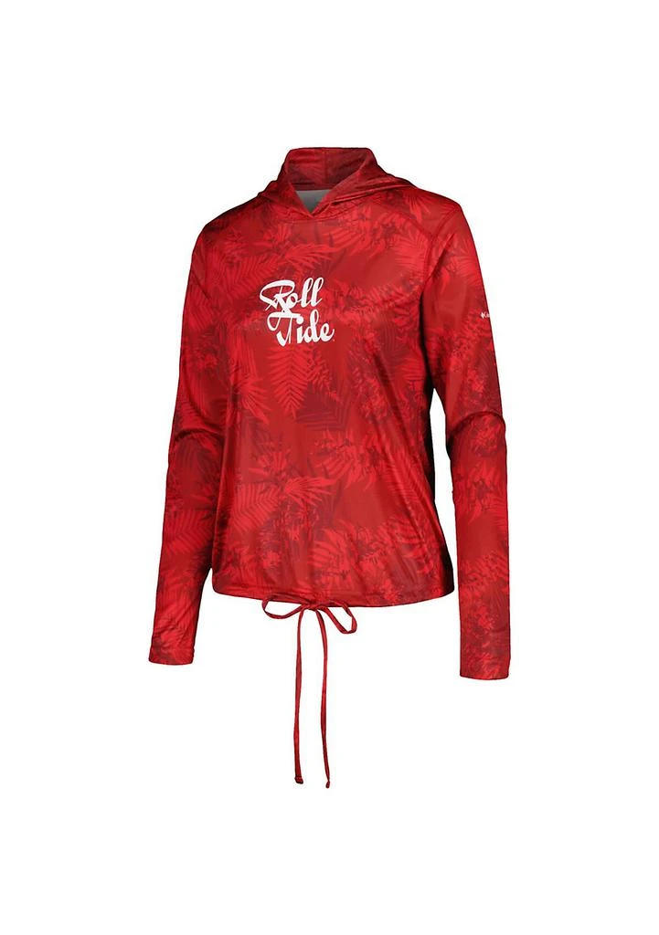 Columbia Alabama Crimson Tide NCAA Alabama Tide Summerdry Printed Long Sleeve Hoodie T-Shirt 2